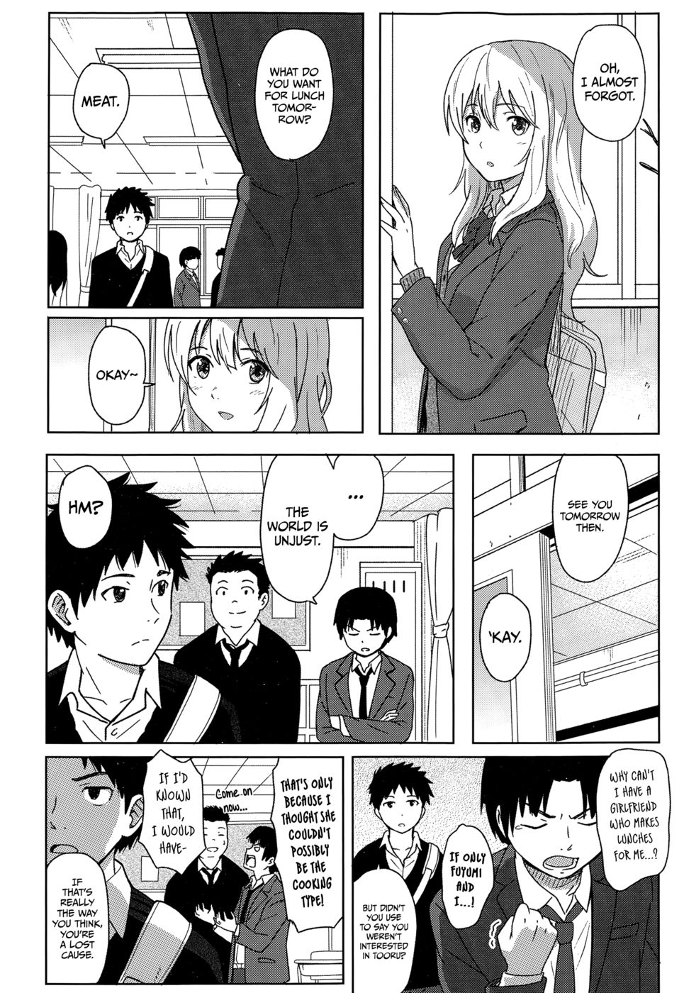 Hentai Manga Comic-Because it's you-Read-2